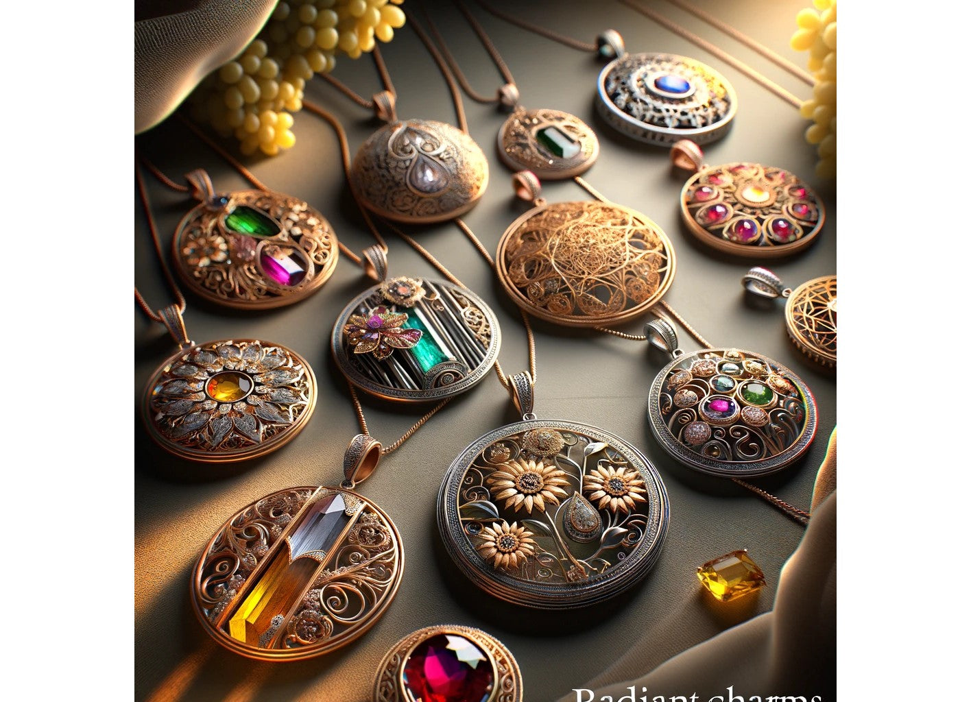 Radiant Charms: Handcrafted Pendant Collections - Devil n Dove Online