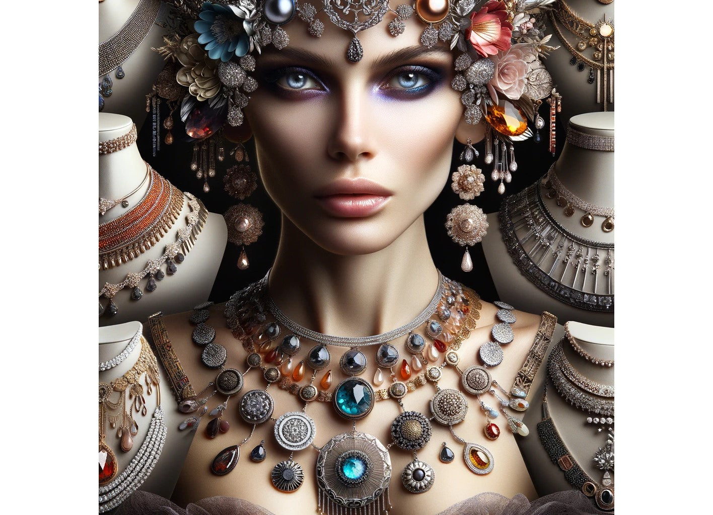 Adorned Splendor: Handcrafted Necklace Collections - Devil n Dove Online