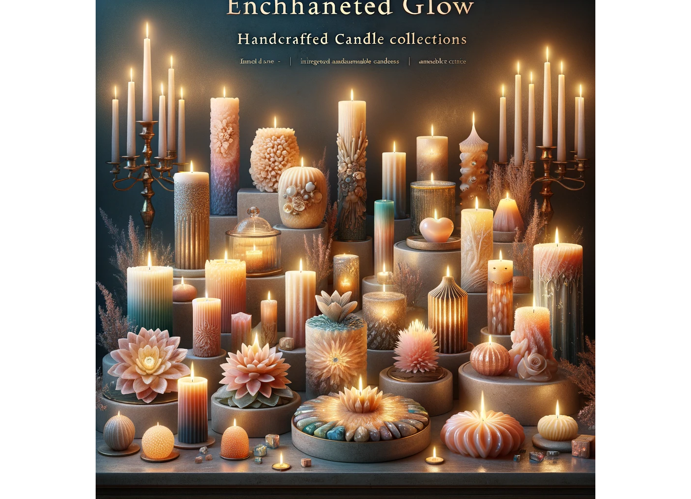 Enchanted Glow: Handcrafted Candle Collections - Devil n Dove Online