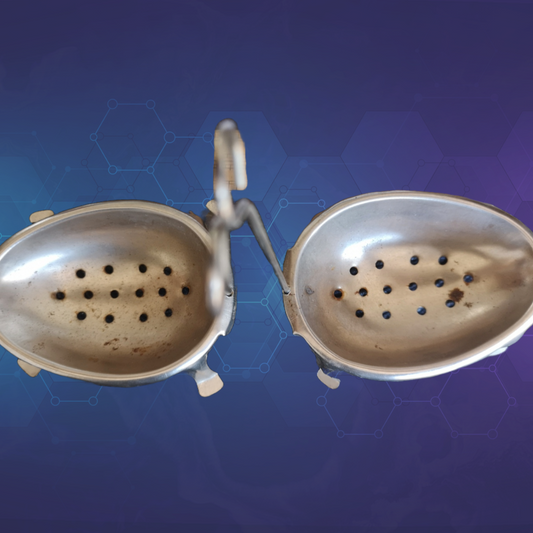 Antique Stainless Steel Egg Strainer with classic design and sturdy construction