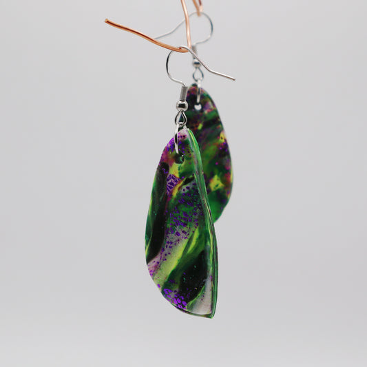 Enchanted Forest - Handmade Artisan Clay Earrings - Devil n Dove Online