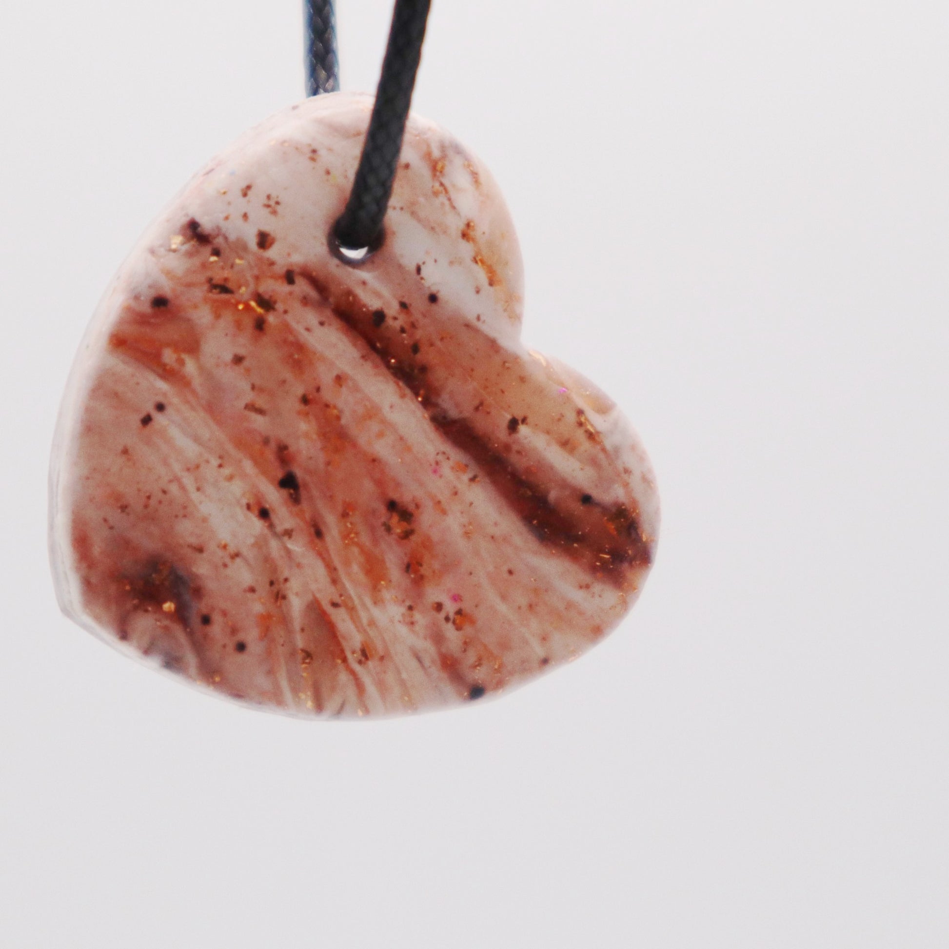 Rosewood Heart Pendant - Devil n Dove Online