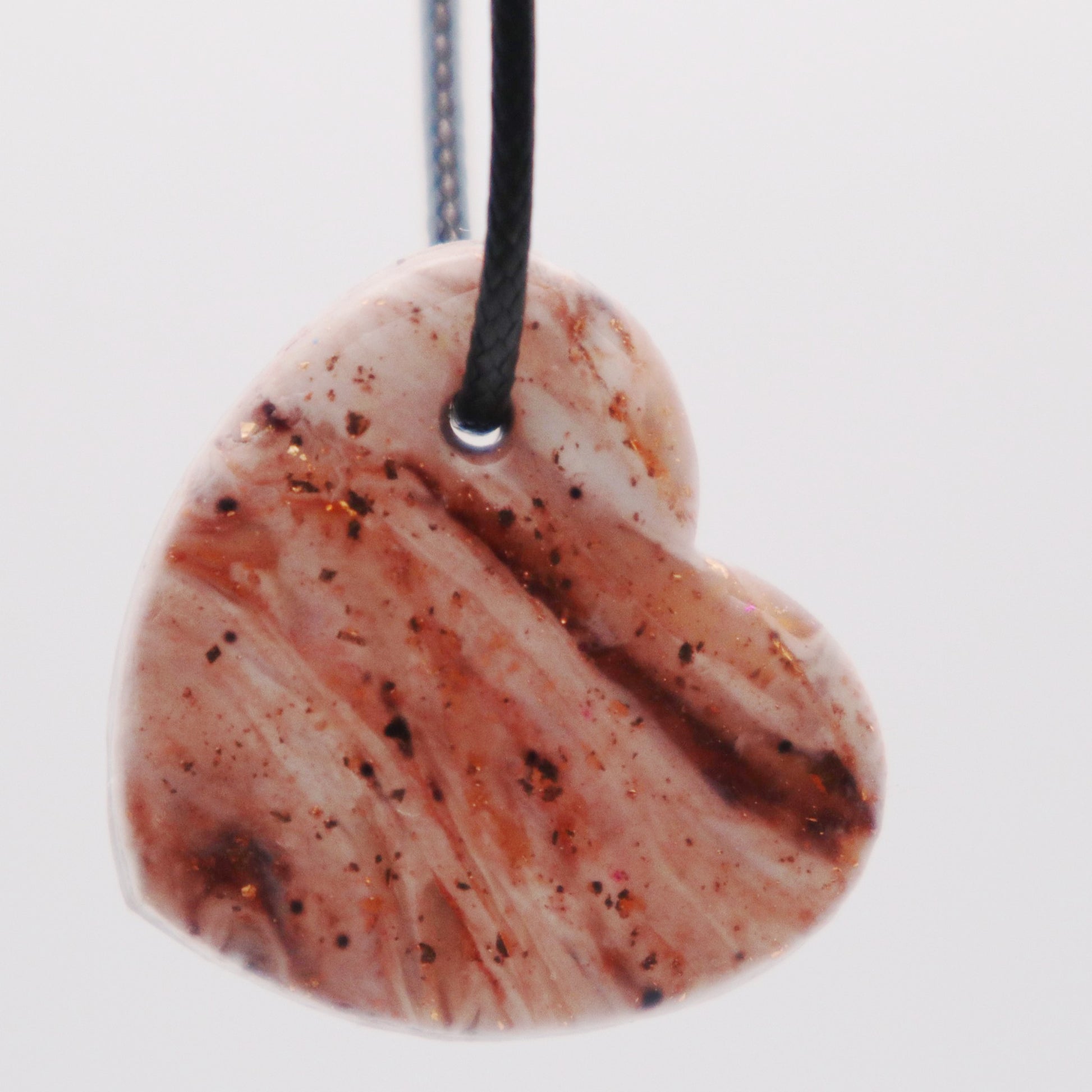 Rosewood Heart Pendant - Devil n Dove Online