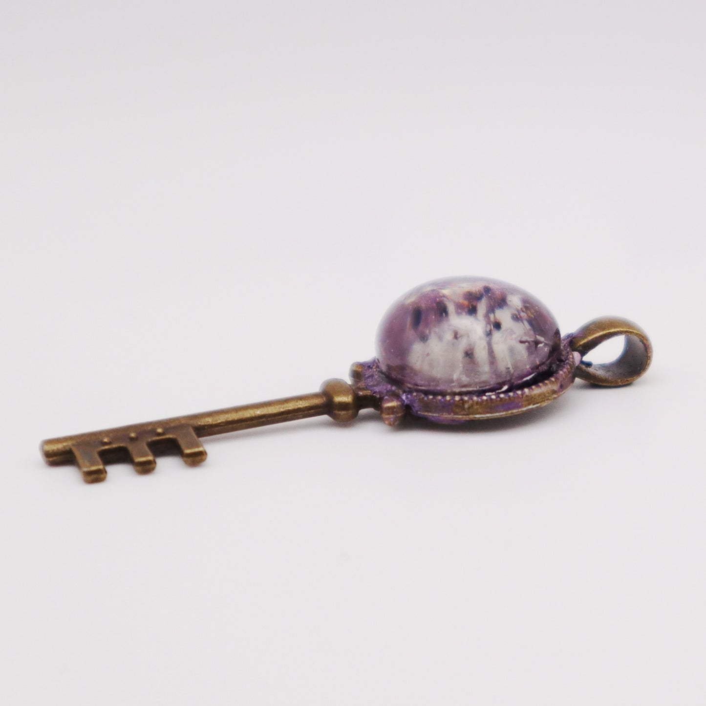 Amethyst Key Pendant - Devil n Dove Online