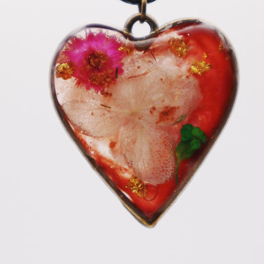 Botanical Heart Pendant - Devil n Dove Online