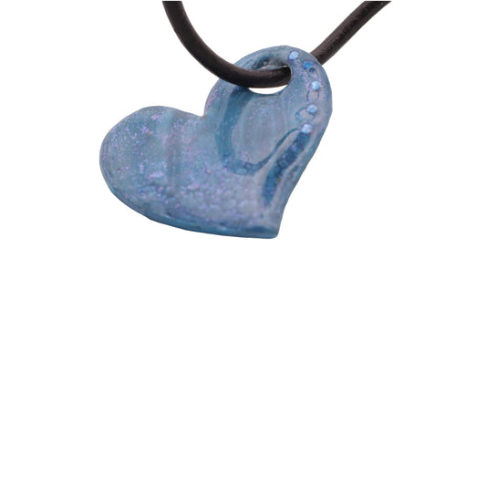 Ocean Whisper Heart Pendant - Devil n Dove Online