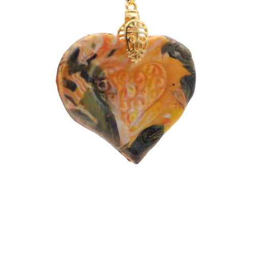 Sunrise Embrace Heart Pendant - Devil n Dove Online